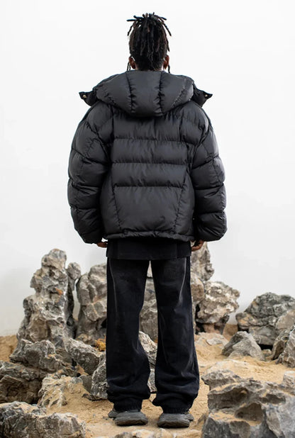 Y2K Hooded Puffer Jacket Coat