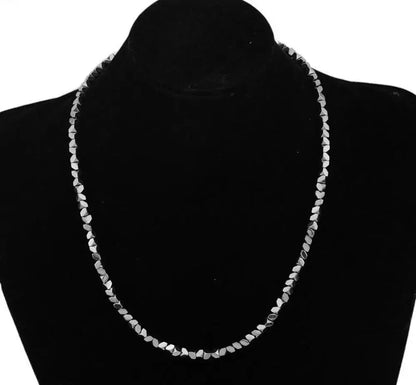 Y2K Irregular Chunk Steel Necklace