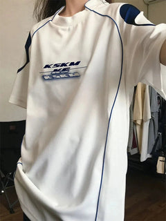 Y2K KSKM Graphic T Shirt