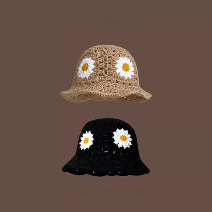 Y2K Knit Bucket Hat