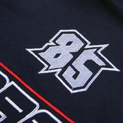 Y2K Knitted Racing Jacket