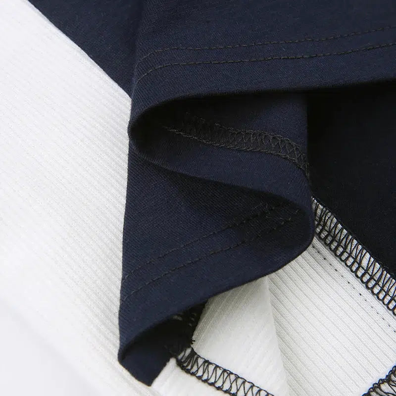 Y2K Knitted Racing Jacket