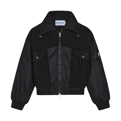 Y2K Large Pocket Bomber Jacket