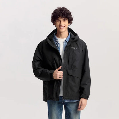 Y2K Layered Windbreaker Jacket
