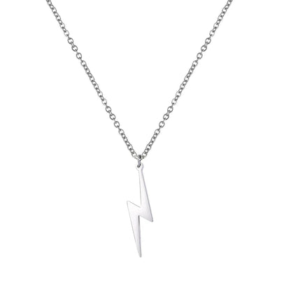 Y2K Lightning Pendant Necklace