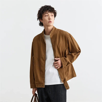Y2K Loose Zip Up Workwear Jacket