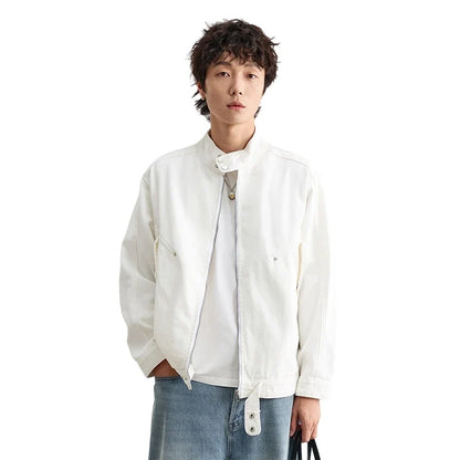 Y2K Loose Zip Up Workwear Jacket