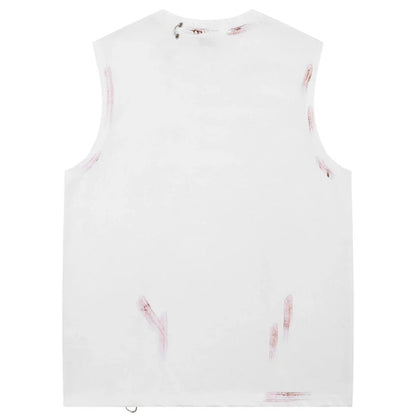 Y2K Metal Ring Tank Top Vest
