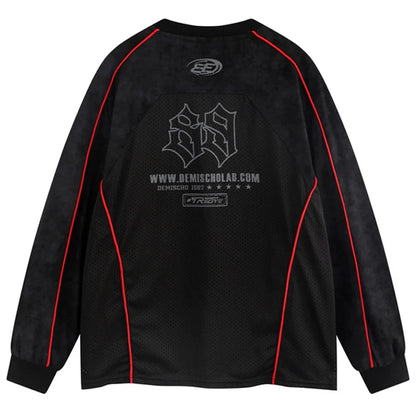 Y2K Moto Long Sleeve Top