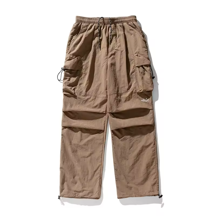 Y2K Multi Pocket Parachute Cargo Trousers
