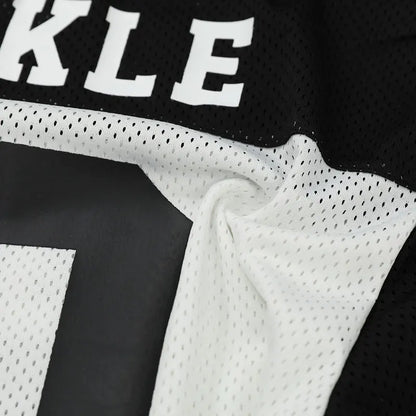 Y2K "New Blood 80" Graphic Classic Mesh Football Jersey