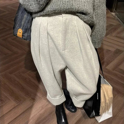 Y2K Old Money High Waist Sweatpants Style Joggers Trousers