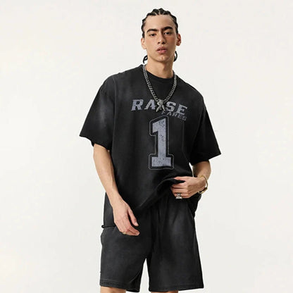 Y2K Origin 285gsm "Raise 1" Essentials Graphic T shirt