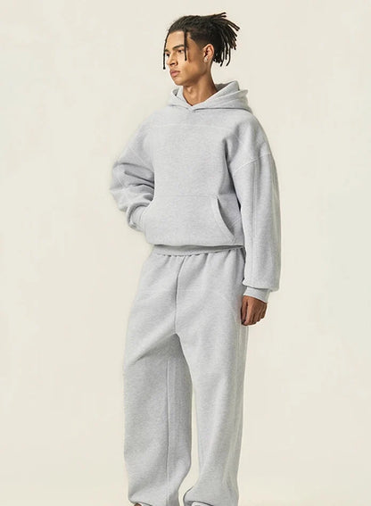 Y2K Origin 350gsm Plain Baggy Boxy Fit Hoodie