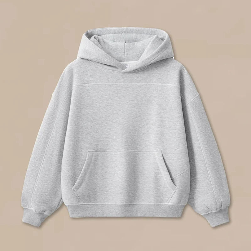 Y2K Origin 350gsm Plain Baggy Boxy Fit Hoodie