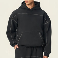 Y2K Origin 350gsm Plain Baggy Boxy Fit Hoodie