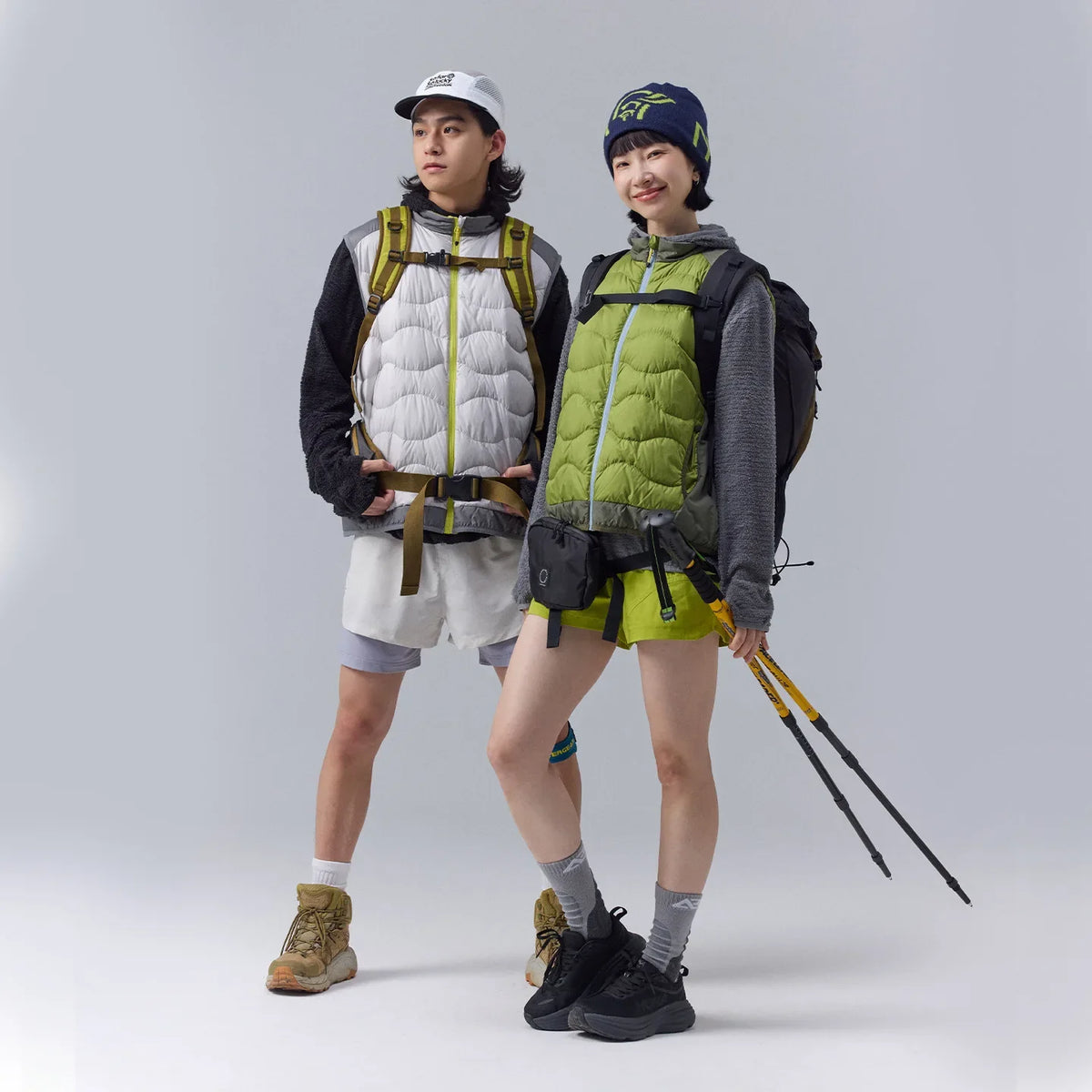 Y2K Outdoor Mountain Style Lightweight Down Vest Coat