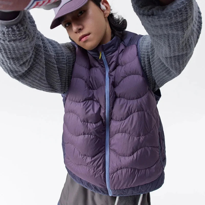 Y2K Outdoor Mountain Style Lightweight Down Vest Coat