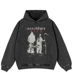 Y2K Oversized Another Self Graphic Hoodie Sweatshirt