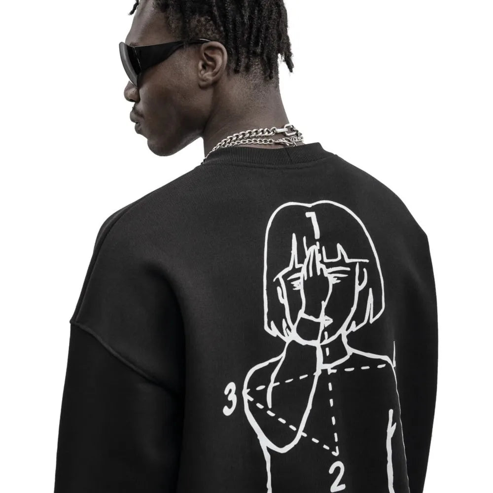 Y2K PRAY Graphic Hoodie Sweater