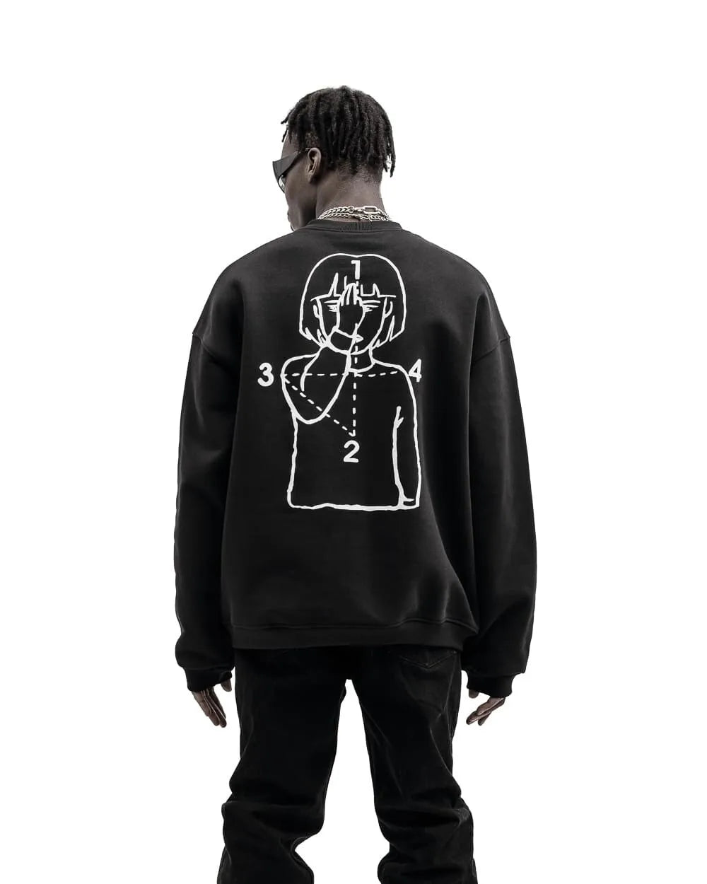 Y2K PRAY Graphic Hoodie Sweater