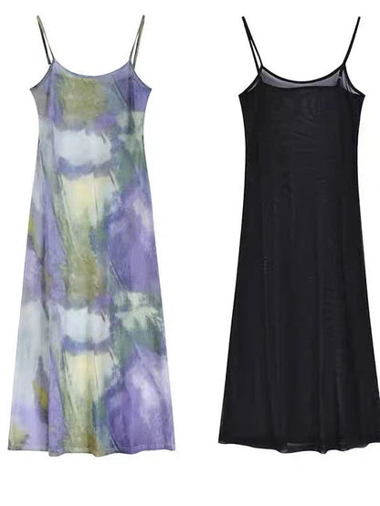 Y2K Painters Paradise Maxi Skirt