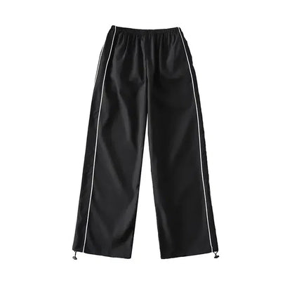 Y2K Parachute Joggers Baby Blue Trousers
