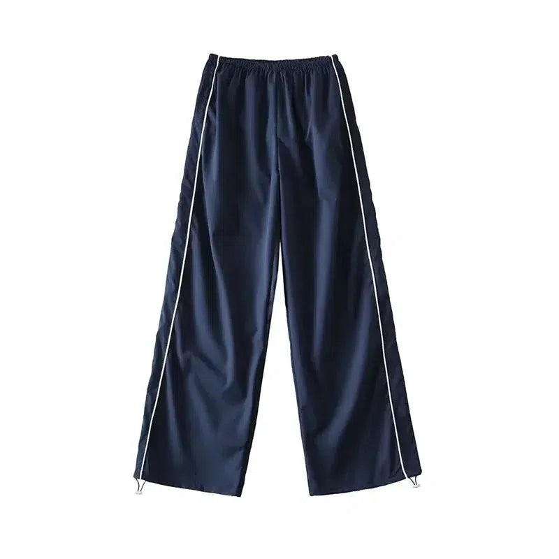 Y2K Parachute Joggers Baby Blue Trousers