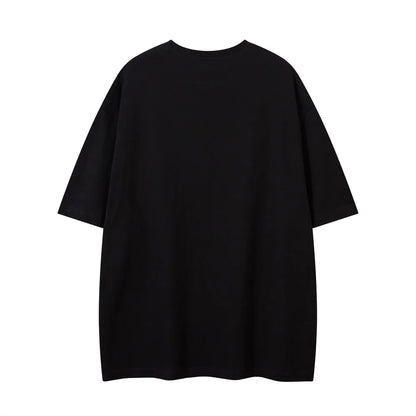 Y2K Portrait Print Graphic T-shirt