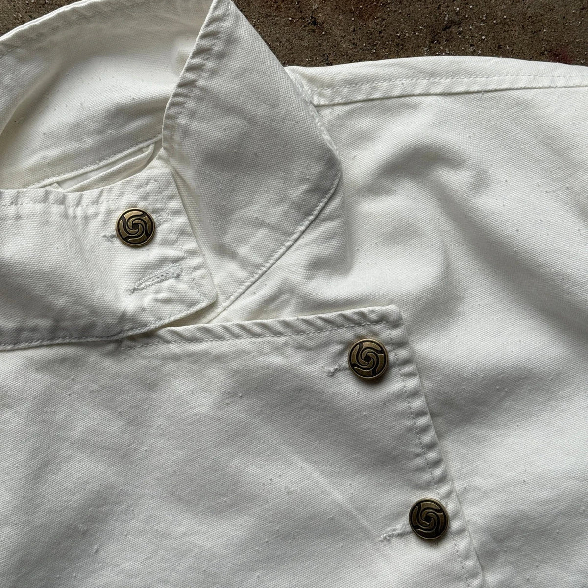 Y2K Retro White Fencing Jacket
