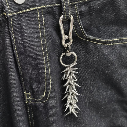 Y2K Rivet Charm Belt Loop Keychain