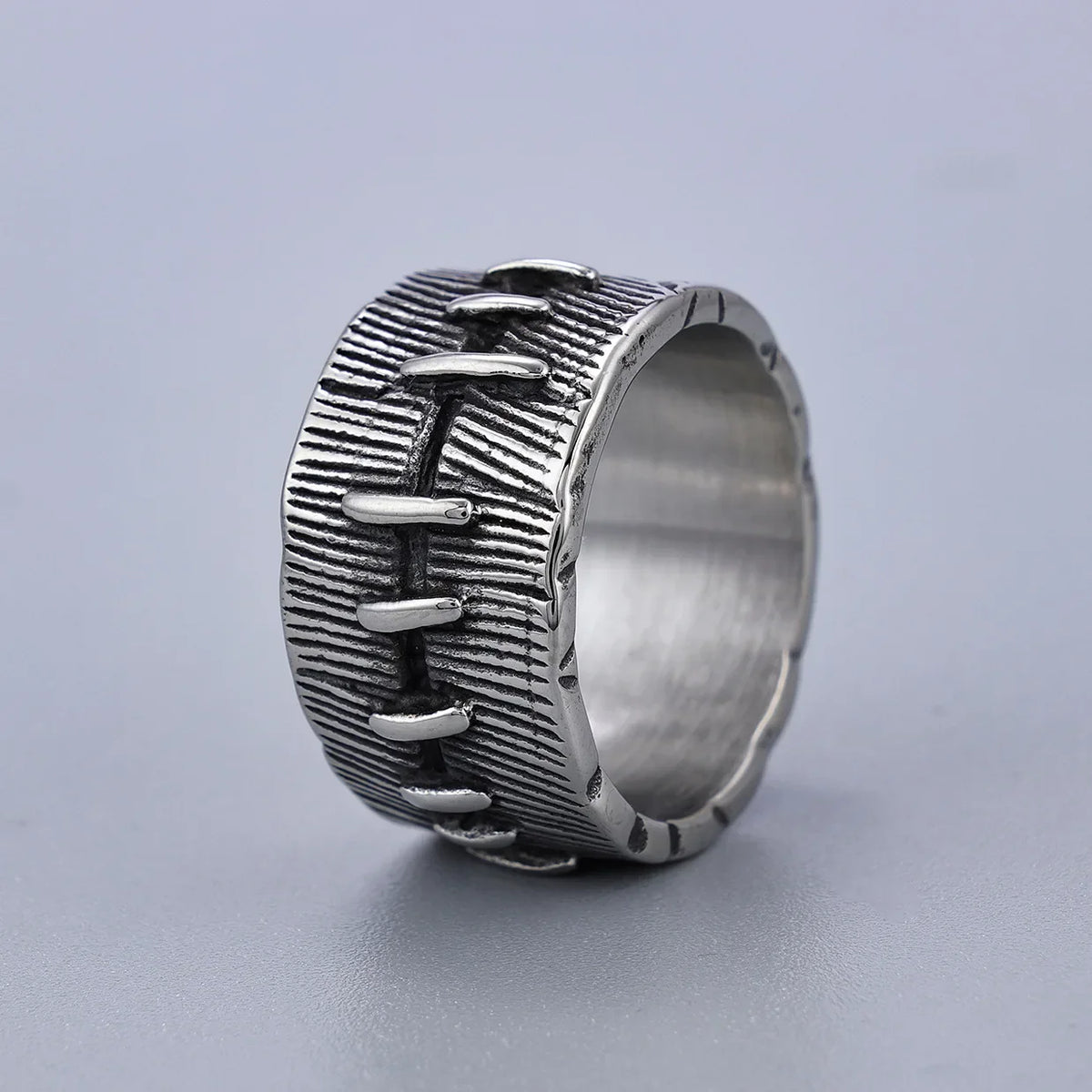 Y2K Rough Stitching Ring