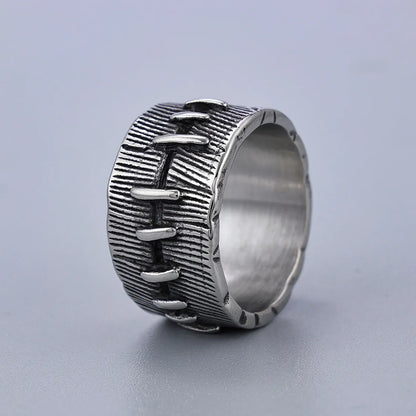 Y2K Rough Stitching Ring