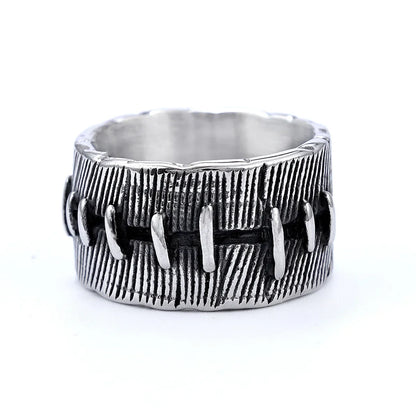 Y2K Rough Stitching Ring