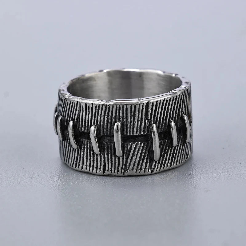 Y2K Rough Stitching Ring