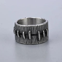 Y2K Rough Stitching Ring