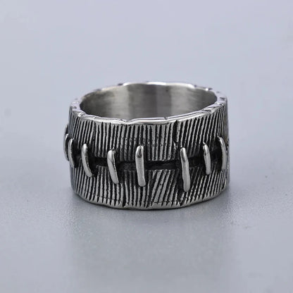 Y2K Rough Stitching Ring