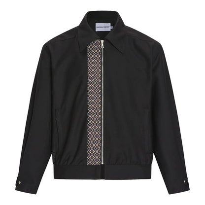 Y2K Rugged Patchwork Full Zip Up Jacket