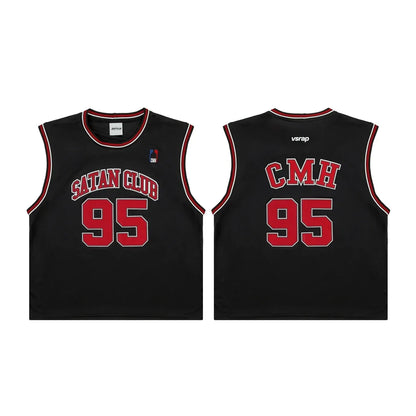 Y2K Satan Club Jersey Tank Top