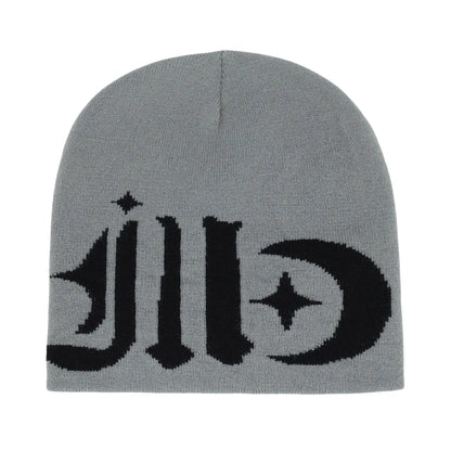Y2K Scripture Graphic Beanie