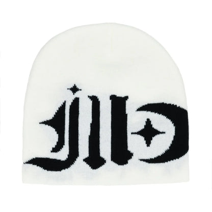 Y2K Scripture Graphic Beanie