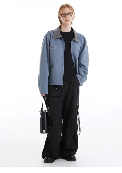 Y2K Short Homme Winter Jacket