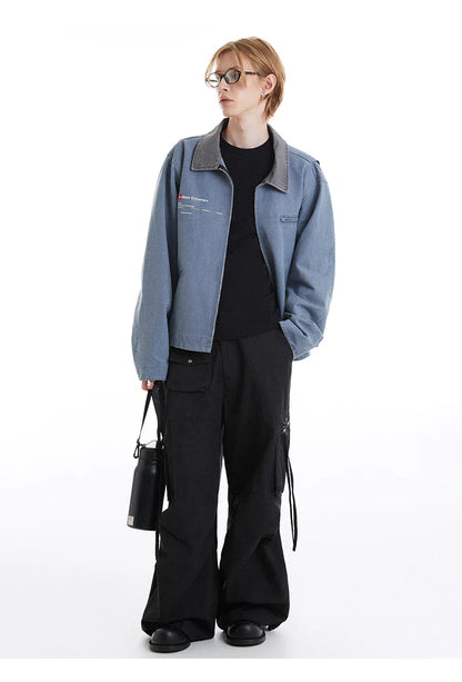 Y2K Short Homme Winter Jacket