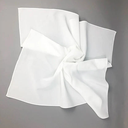 Y2K Silk Square Bandana Neckerchief