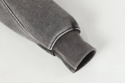 Y2K Spliced Washed Hoodie