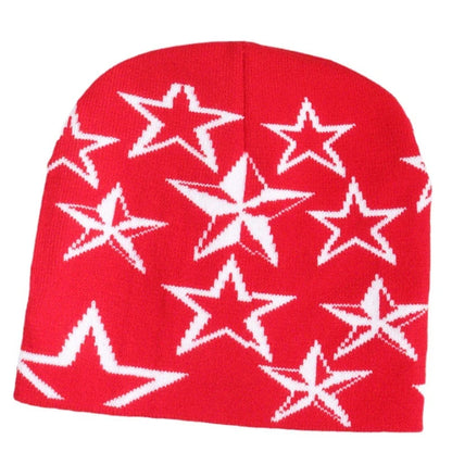 Y2K Star Studded Beanie