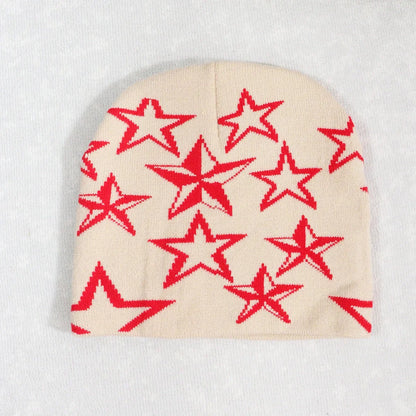 Y2K Star Studded Beanie