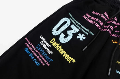 Y2K Statements Graphic Sweatpants Joggers Trousers