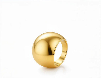 Y2K Style Chunky Aesthetic Dome Ring