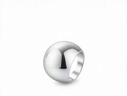 Y2K Style Chunky Aesthetic Dome Ring